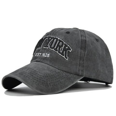Embroidery Baseball Cap Hat Men's Adjustable Sun Hat
