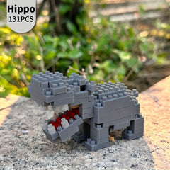 Animal Building Blocks DIY Toy Educational Puzzle for Kids