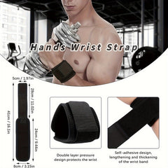 Adjustable Anti-Sprain Wristbands for Weightlifting & Strength Training