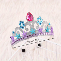 Mermaid Princess Crown for Girls Cosplay
