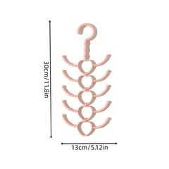 360 Rotatable Hat Rack Shoe Hook Belts & Scarf Hanger