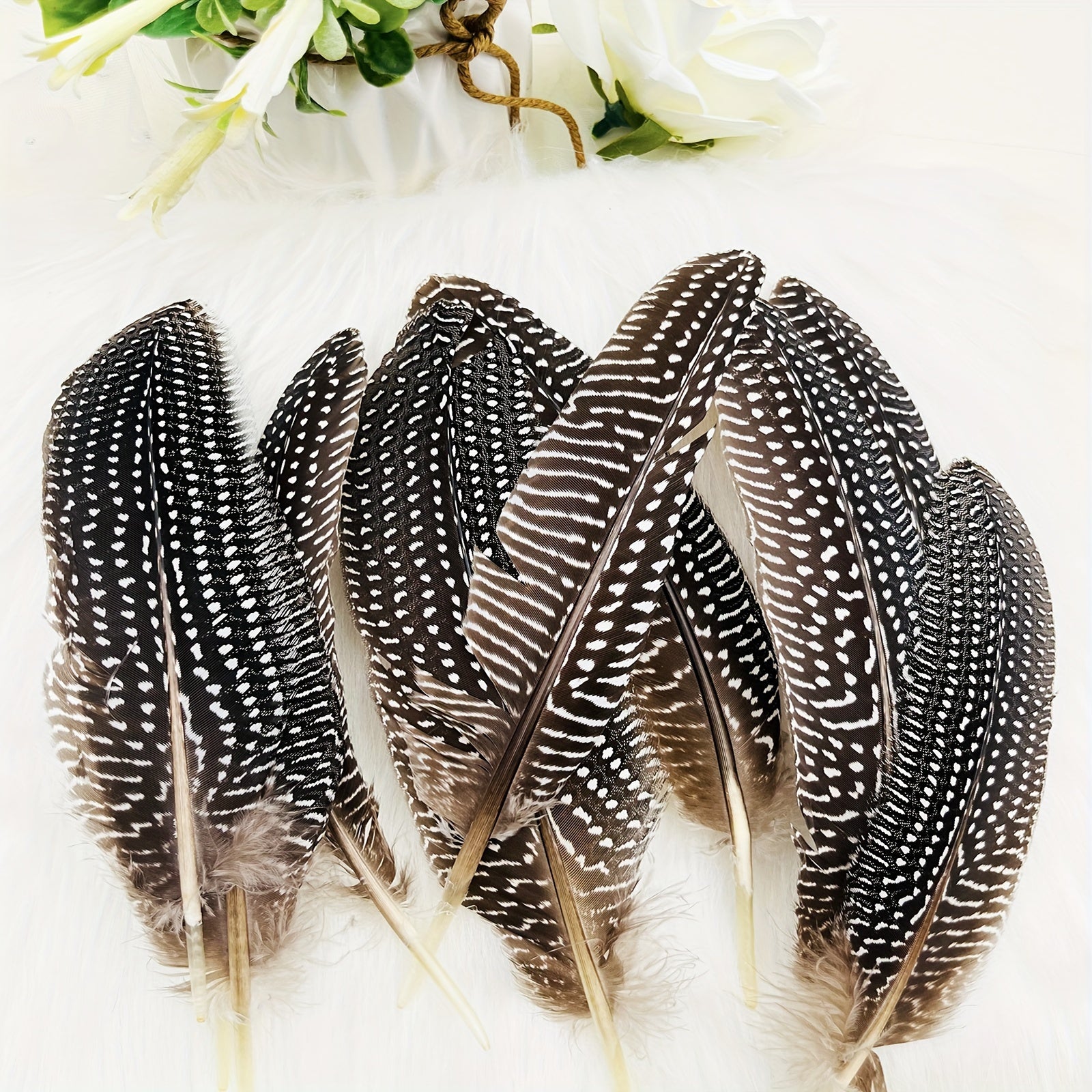 20pcs Natural Turkey Feather Craft Decoration Clothing Hats Home Party