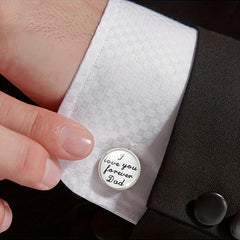 Father Wedding Cufflinks I Love You Forever Dad Always Be Your Little Girl