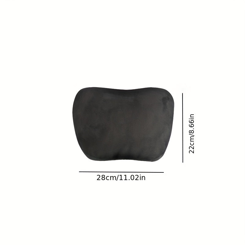 Suede Car Headrest Pillow Soft Car Neck Pillow