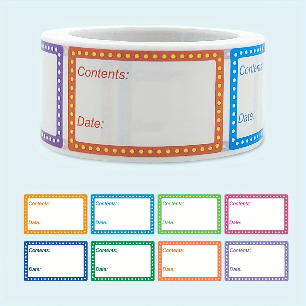 200pcs Safe Date Food Catalog Kitchen Stickers