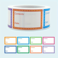 200pcs Safe Date Food Catalog Kitchen Stickers