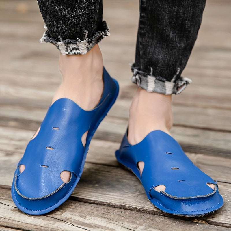 Men's Slip On Breathable Sandals Wear resistant Non Slip Water Shoes Summer