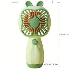 Handheld Mini Fan USB Rechargeable Portable Pocket Fan