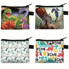Dinosaur Coin Purse Cartoon Animal Mini Zipper Storage Bag Gift