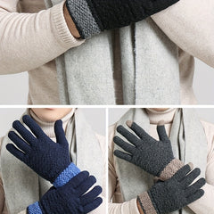 Warm Touch Screen Knitted Gloves for Winter Cycling Driving