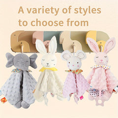 Soothing Towel Toys Animal Shapes for Boys and Girls