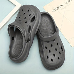 Men's Lightweight Comfy Clogs Hollow Out Non Slip Garden Shoes