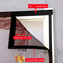 Magnetic Screen Door for Bug-Free Fresh Air