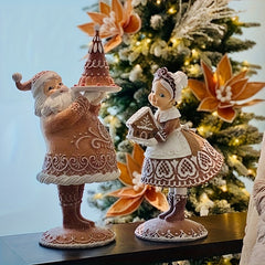 Christmas Crafts Decoration Resin Ornaments for Couples