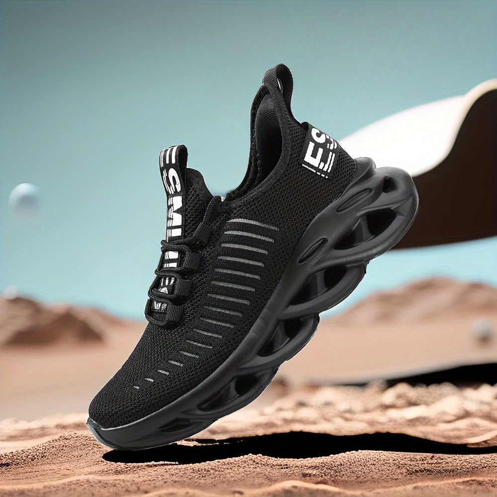Soft Thick Sole Shock Absorption Sneakers Lightweight Mesh Breathable