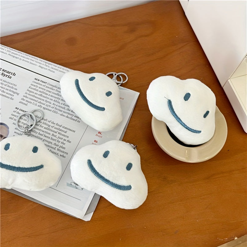 Cloud Plush Pendant Soft Sponge Cartoon Keychain Bag Ornament