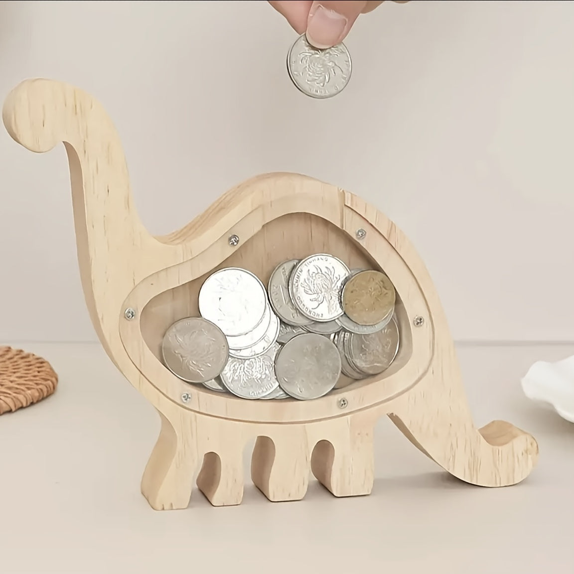 1 Pc Animal Piggy Bank T Rex Whale Piggy Bank Piggy Bank Ornament