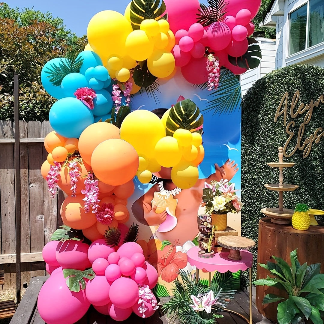 120pcs Theme Party Decoration Balloon Garland Set Birthday Party Supplies