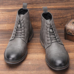 Men's High Top Boots Smart Casual Outdoor Walking Shoes