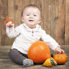 2pcs Halloween Teething Toys My First Halloween Teether For Baby Toddlers