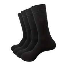 4 Pairs Men's Casual Sweat Absorbent Breathable Socks