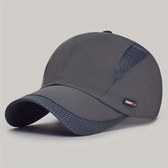 Men's Mesh Quick Dry Big Brim Baseball Cap