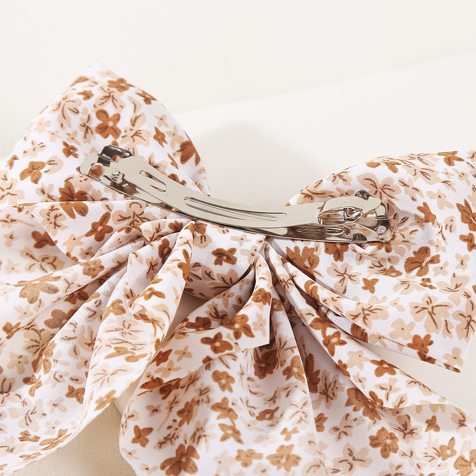 Floral Hair Bows For Girls Hair Clip Barrettes Women Teens