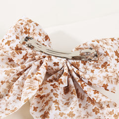 Floral Hair Bows For Girls Hair Clip Barrettes Women Teens