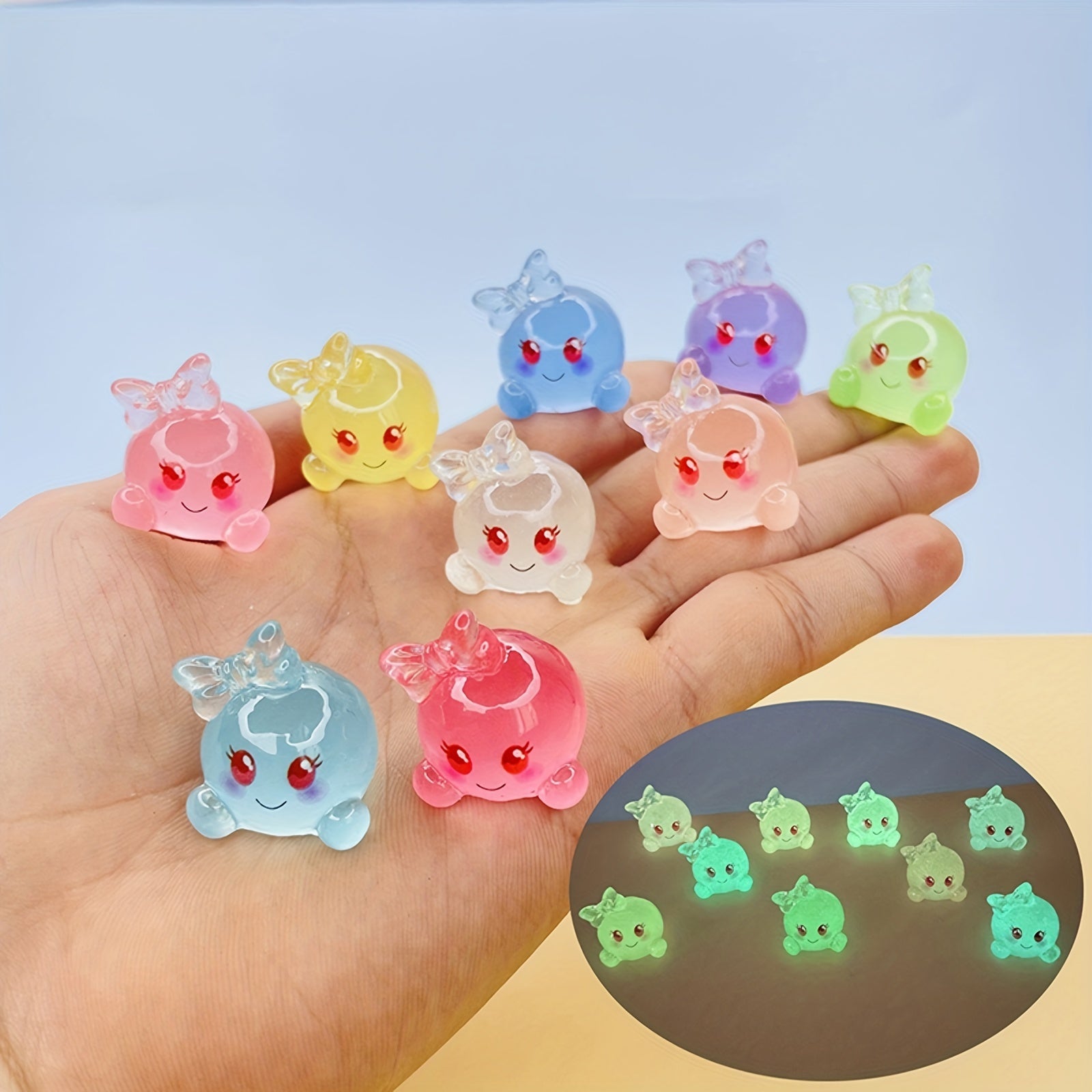 Luminous Resin Micro Landscape Accessories Garden Decoration