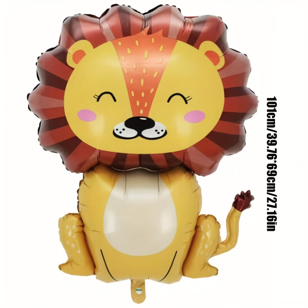 1PC Zoo Cartoon Animal Aluminum Film Balloon Snail Hedgehog Modeling Balloon