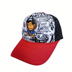 Pirate Captain Print Baseball Cap Hip Hop Hat
