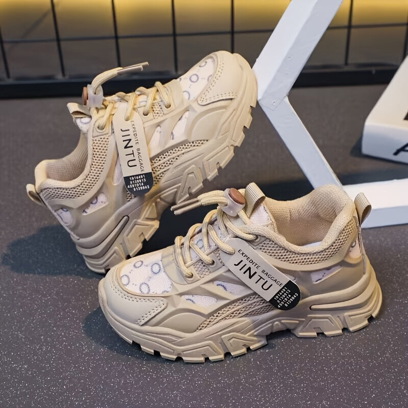 Boys Casual Low Top Sneakers Spring Autumn Wear-resistant Running Shoes