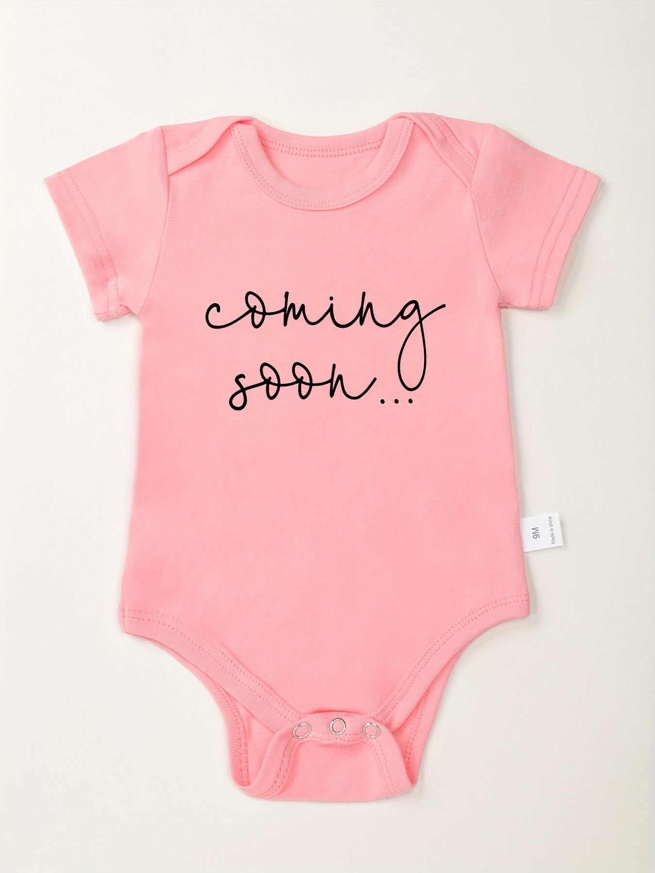 School Letter Pattern Cotton Dress For Boys & Girls 0-24M