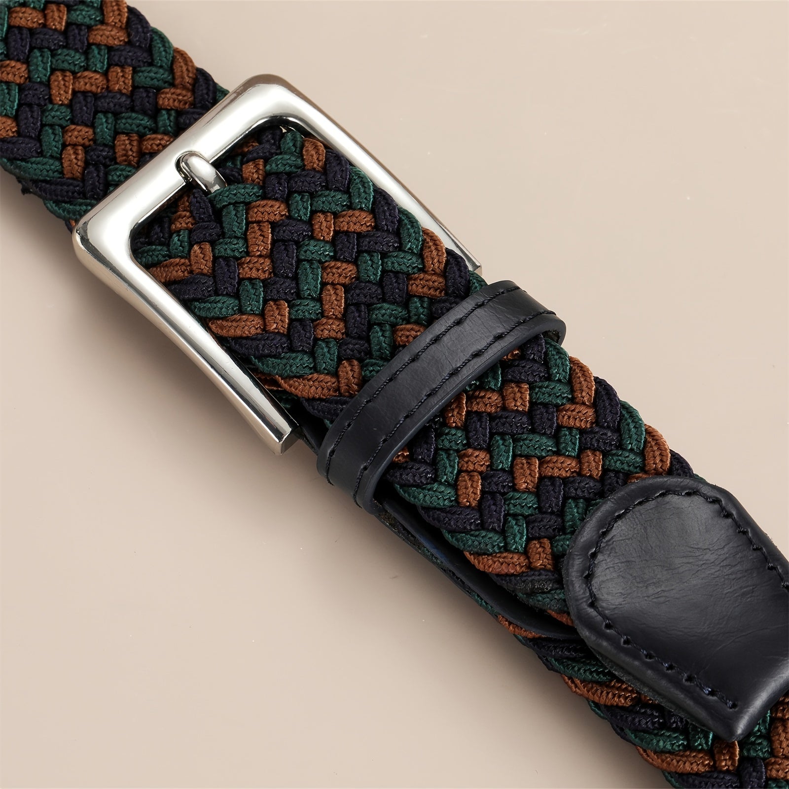 Men's Multicolor Polyester Waist Belt for Business Occasions