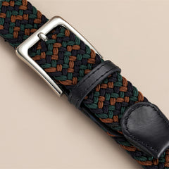 Men's Multicolor Polyester Waist Belt for Business Occasions