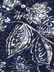 Boho Cardigan Women's Plus Paisley Print Long Sleeve Open Front