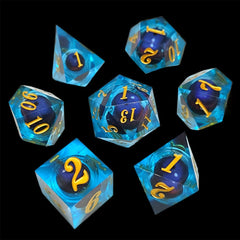 7pcs Demon Eye Polyhedral Dice Set For Board Game
