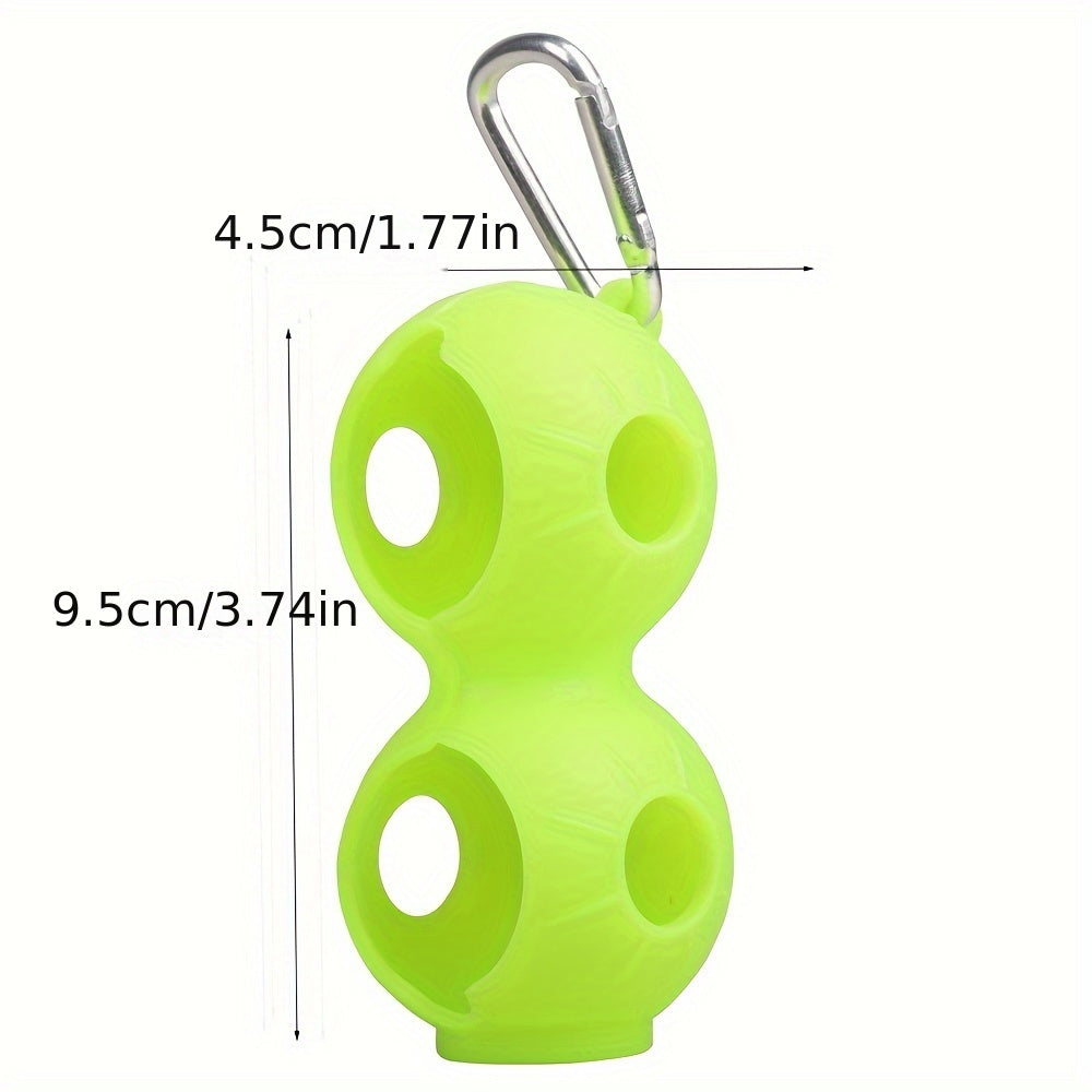 Silicone Golf Ball Holder for 2 Balls