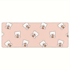 Funny Bear Desk Pad Office Mouse Pad Large Small