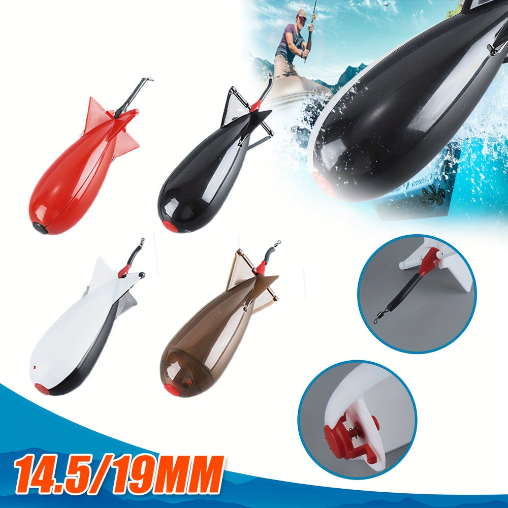 Rocket Shaped Fishing Feeder Bait Holder - Carp Fishing