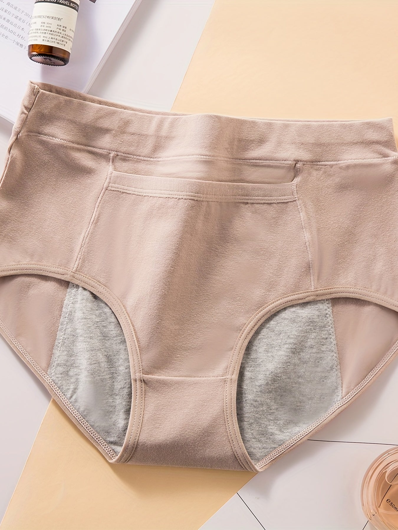 4pcs High Waist Period Briefs Women's Lingerie