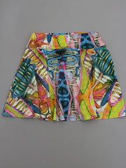 Geometric Block Print 2-in-1 Tennis Golf Skirt Quick Dry Active Skort