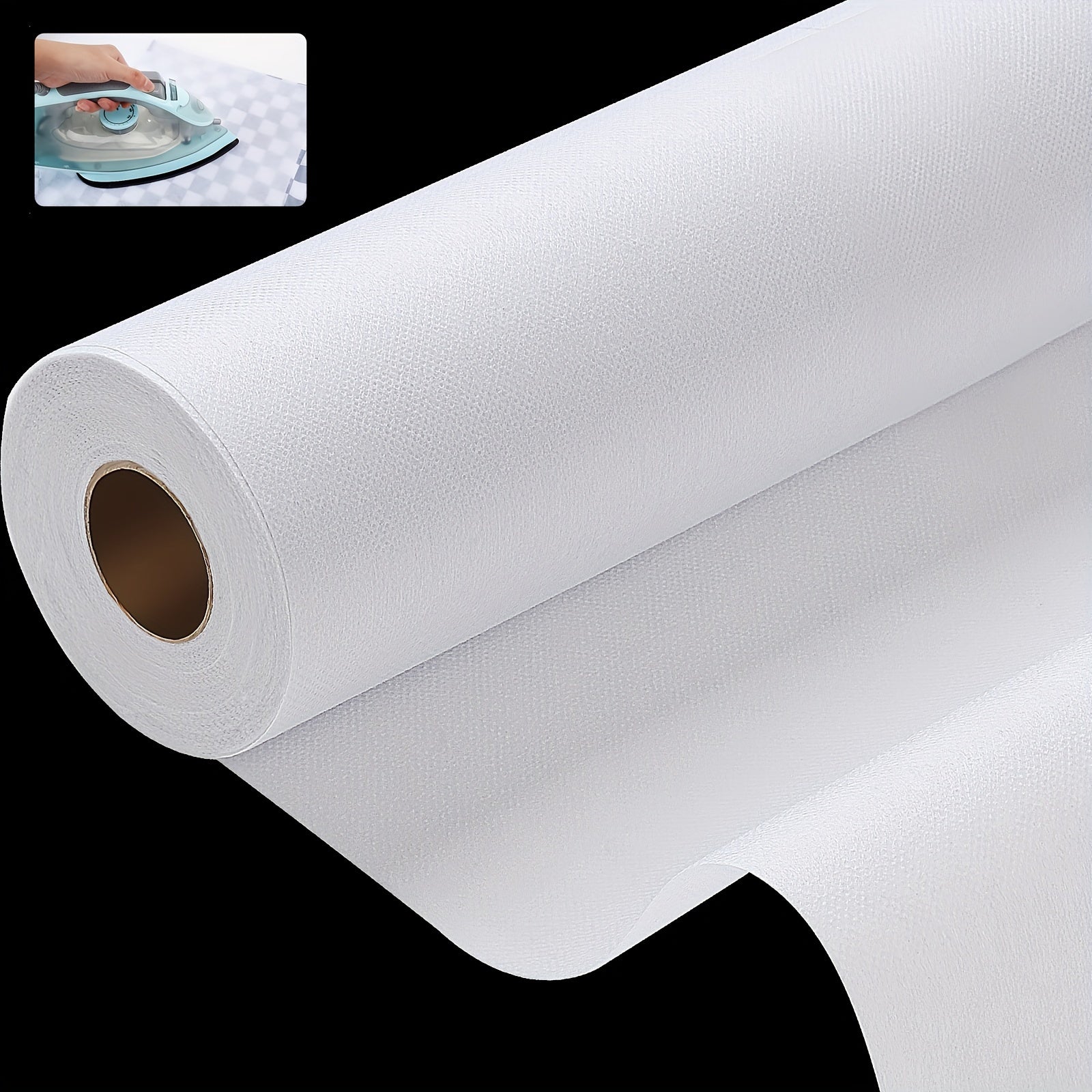 Iron-On Fusible Interfacing Non-Woven 12in x 15yd