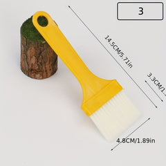 Plastic Board Brush Gray Hair Brush BBQ Small Brush Dust Removal Pen