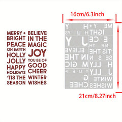 Christmas Wreath Metal Cutting Dies for Scrapbooking Card Album Craft