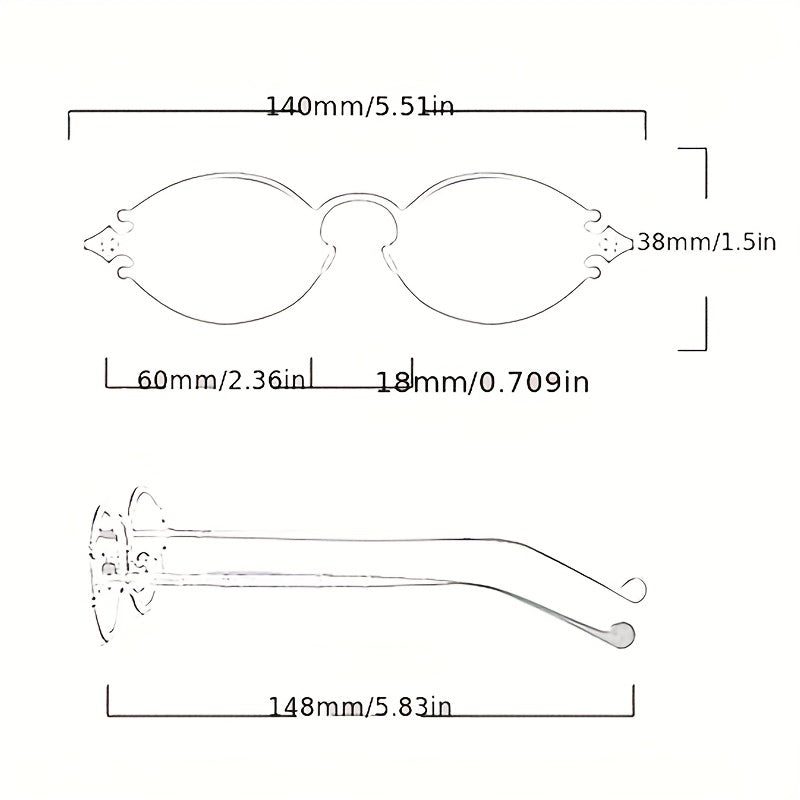 Vintage Metal Steam Punk Sunglasses Unisex Round Frame Polarized Sunglasses