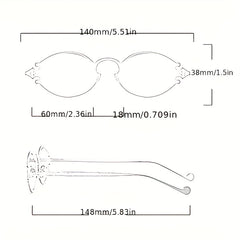 Vintage Metal Steam Punk Sunglasses Unisex Round Frame Polarized Sunglasses