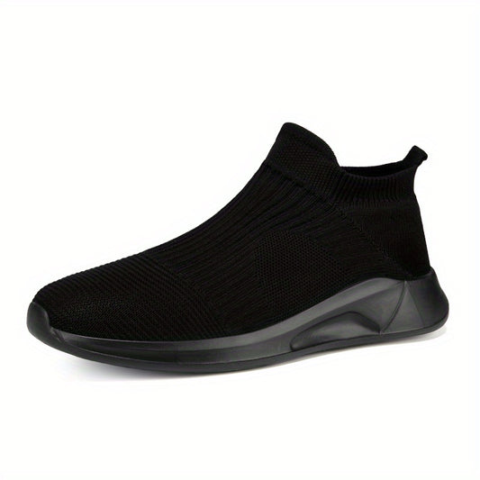 Unisex Knitted Slip On Casual Shoes Lightweight Sock Shoes