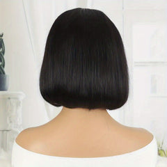 13X4 Bob Wig 180 Density Human Hair Lace Front Wig Bone Straight Glueless Wig
