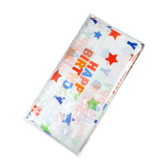 Star Style Event Party Birthday Tablecloth Peva Waterproof 137x274cm